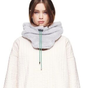 KkCo Tube Scarf Grey OS Unisex New With Tags